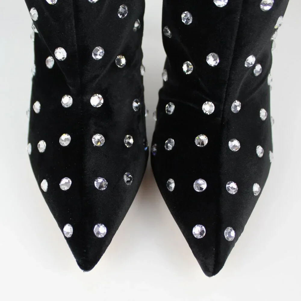 NEW Valentino Garavani Crystal Ankle Boot /Bootie - Event/ Party/ Cocktail